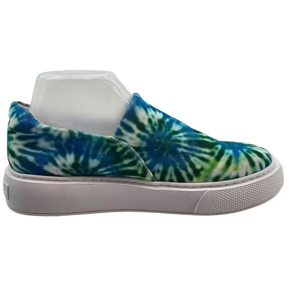 J/Slides Womens 8 Tie Dye Dusty Slip On Sneakers - Picture 5 of 9